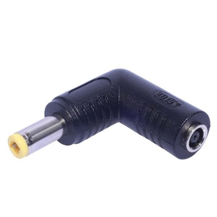 Rettvinklet 4,5x3,0 mm hunn til 7,4x5,0 mm/6,0x3,6 mm/5,5x2,5 mm/5,5x2,1 mm adapter