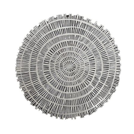 Matta för matbord, nordisk heminredning, lätt att rengöra, silver