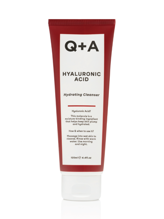 Q+A Hyaluronic Acid Hydrating Cleanser, 125 ml