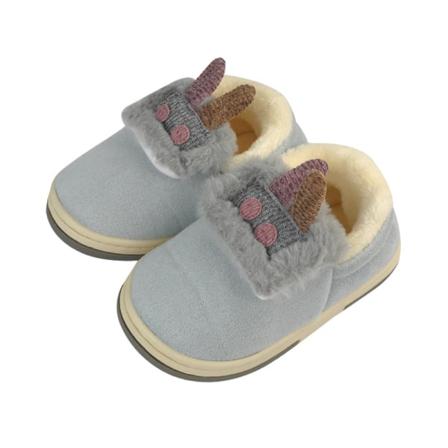 Barn Tecknad Söta Hem Skor Bomull Vinter Varm Plysch Tofflor