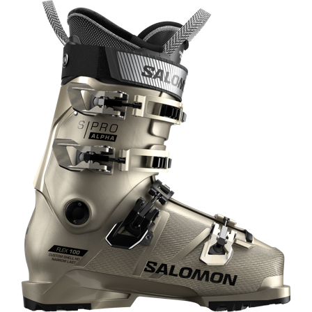 Salomon - Alpinskischuhe Alpinskischuhe S/pro Alpha 100 W Gw - Light Bronze Met. / Black - 24/24.5