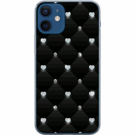 Apple Iphone 12 Mini Mjukt Skal - Bling Heart