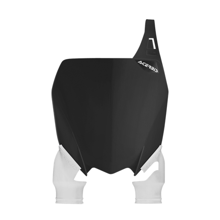 Fornummerplade Acerbis Raptor, Sort - Yamaha YZ 450FX 2019-2023