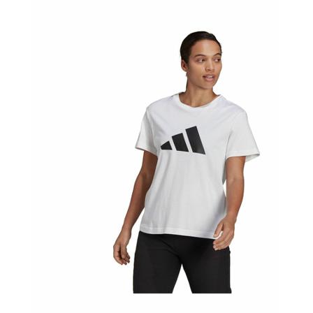 Adidas, W Fi 3B T-Shirt Wit, Dames, Maat:S
