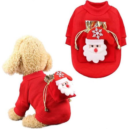 Valp Katt Bomull Varma Huvtröjor Kappa Tröja Liten Hund Vinterkläder Husdjur Hund Varm Jacka Mode Mjuk Bomull Valp Utomhus Pullover Hundväst