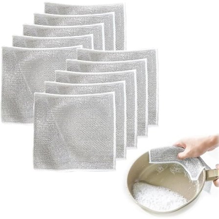 10 nye multifunktionelle stålklude, ridsefri