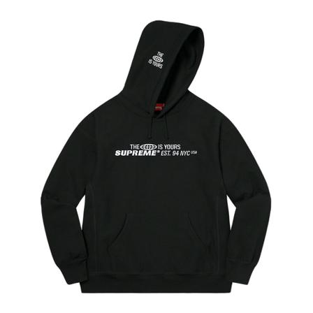 Supreme Klänning svart, Herr, Herr, Storlek: M