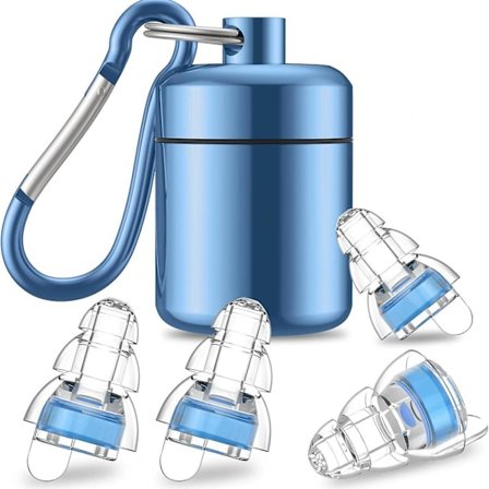 Ørepropper egnet for konserter, støyreduserende ørepropper, 24db avansert filtreringsteknologi hørselsvern musikkfestivaler, DJ-er, nattklubber, 