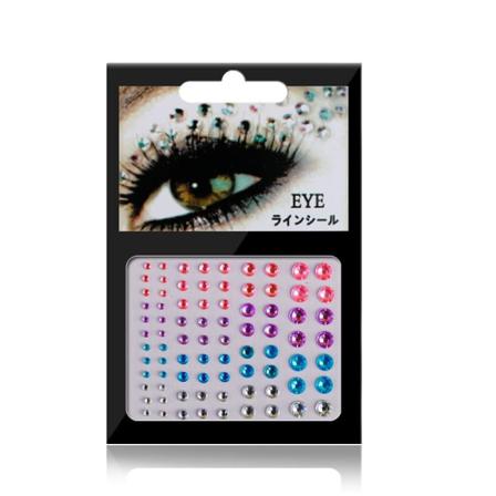 Diy Rhinestone Stickers Set 1-ark Flerfärgad