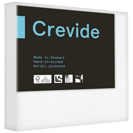 Crevide Djup Målarduk 3D Bomull/Polyester 20x20