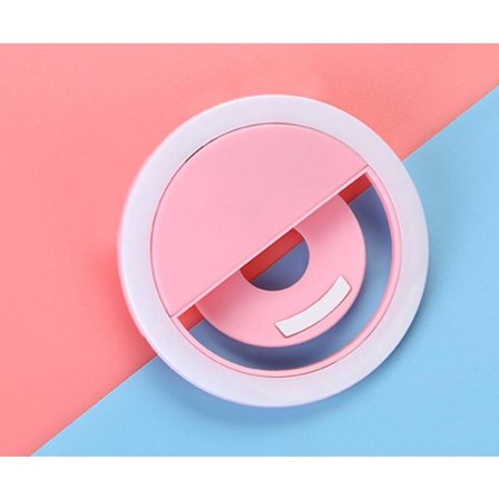 LED Selfie-lampa till Mobilen - Uppladdningsbar