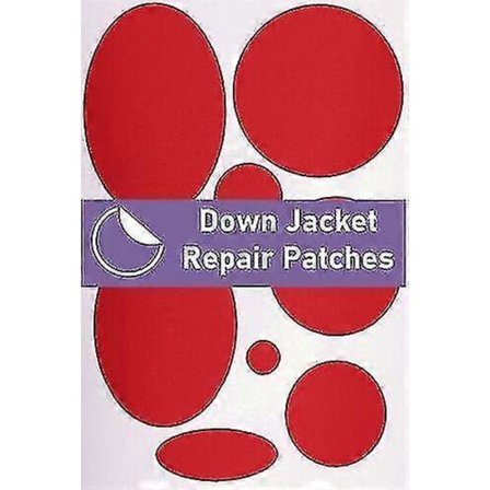 Reparationslapper til dunjakke, udskåret, selvklæbende, blød, vandtæt