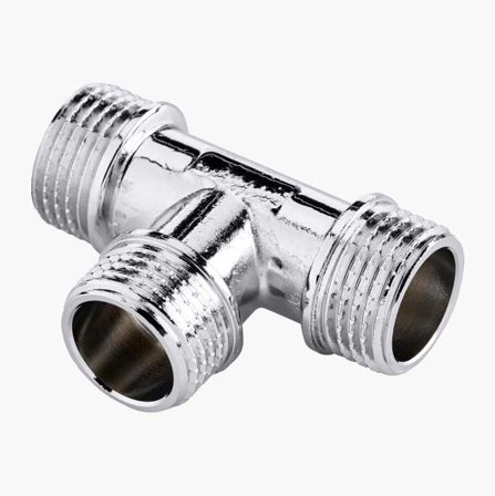 Biltema - T-kobling han 3/8"