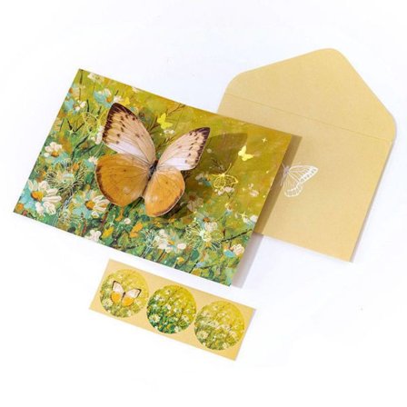 Perhoskortit 3D-perhoskortti 1 1