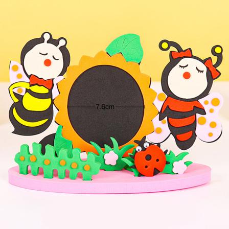 Gör-det-själv-kit Fotoram Foam Craft Toy Pedagogiska Leksaker För Barn