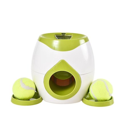 Hunde Legetøj Tennis Kæledyr Bold Kaster Hund Legetøj Tennis Mad Belønning Maskine Kaster Interaktiv Feeder Legetøj