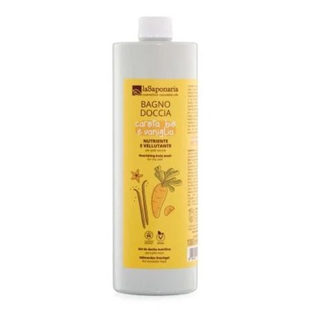 LA SAPONARIA Bagnodoccia Nutriente E Vellutante 1l - Bagno e Doccia
