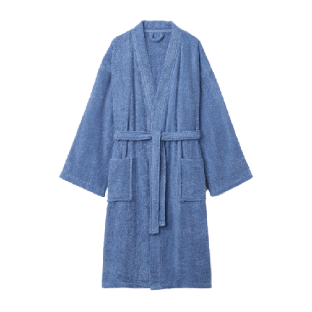 Åhléns Home Badrock STELLA Badrumstillbehör Blå S/M