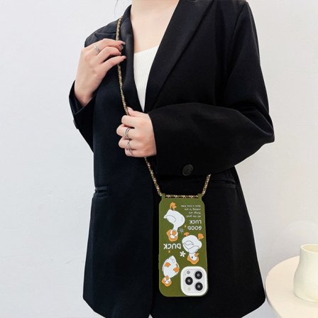 IC Cap anka med tre kepsar som passer for iPhone 14 Pro Max mobil