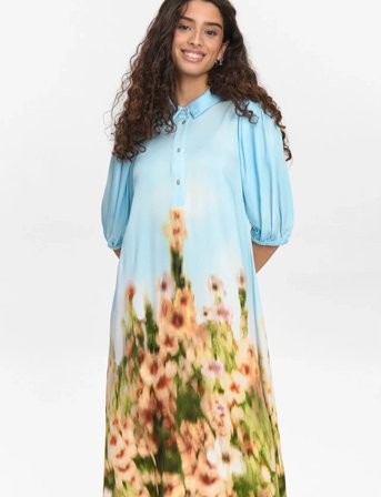 Nümph Nuvikka Dress - Blue - 36