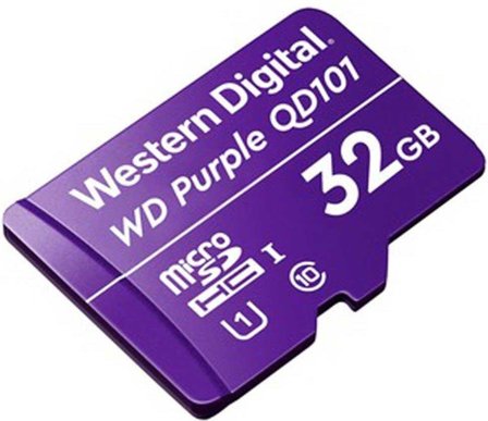 WD Purple SC QD101 WDD032G1P0C - flashminnekort - 32 GB - microSDHC