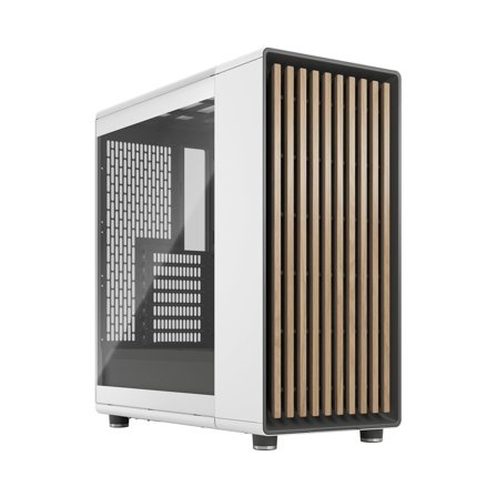 Fractal Design North - Chalk White TGD - mid tower - ATX - Front USB 3.2 Gen 2x2 Type-C (20 Gbps)