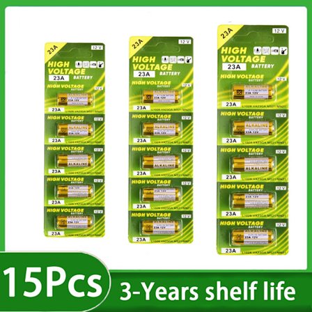 5-50 stk 12V A23 23A alkalisk batteri 23GA A23S E23A EL12 MN21 V23GA GP23A LRV08 Til dørklokke Fjernbetjening Elektrisk legetøj