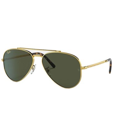 Ray-Ban New Aviator Legend Gold Green