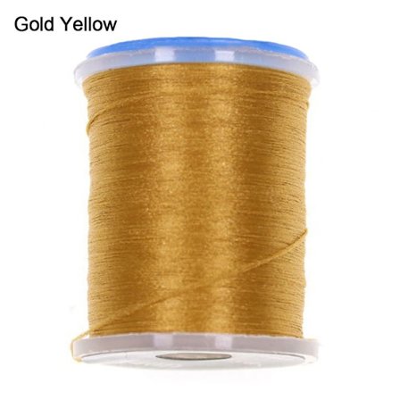 Fluebindingsmaterialer Holografisk Tinsel GULD GUL GULD GUL