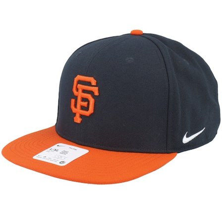 Nike MLB - MLB - Black - snapback - Cap - San Francisco Giants Dri-fit Pro Black/Orange Snapback - Hatstore