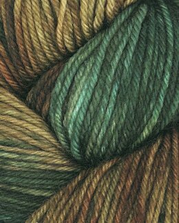 Garn Meditating in Mumbai 100 g Grün/beige