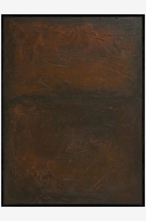 Malerifabrikken - Design Maalaus / After Dark / 90x120 Cm / Musta kehys - Ruskea - Taulut - 90X120 - - Homeroom