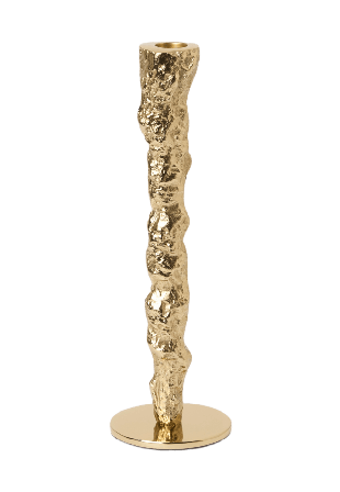 MANO ATELIER Ljusstake ABSTRACT 29 cm Ljuslyktor & ljushållare Guld ONESIZE