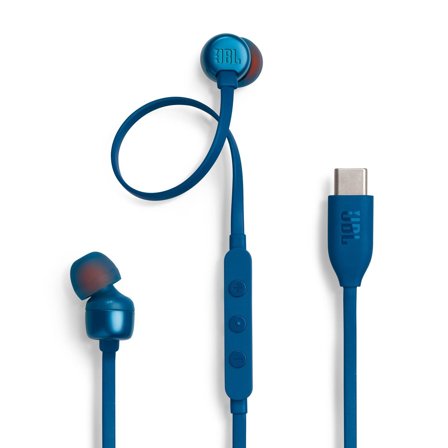 JBL - Hodetelefoner in-ear Tune 310C Blue Blå