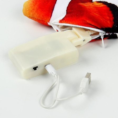 Potaroma Kattleksaker Flopping Fish Upgrade Mobile Cat Kicker, Mjukt Fiskedjurleksak