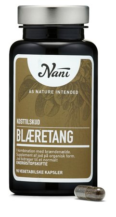 Nani Blæretang 90 kaps., Helse & Madvarer, Kosttilskud, Øvrige Kosttilskud