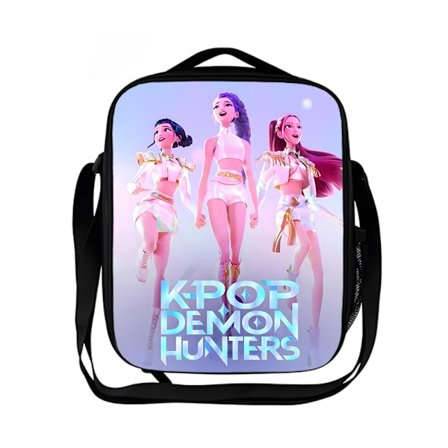 Piger KPop Demon Hunter Isoleret Madkasse, Skole Rejse Picnic Snack Tasker
