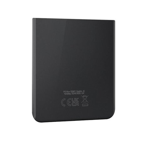 Nederste bagglas til Galaxy Z Flip 5 Original Samsung Graphite