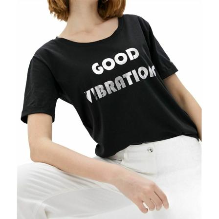 Patrizia Pepe T-Shirts Sort, Dame