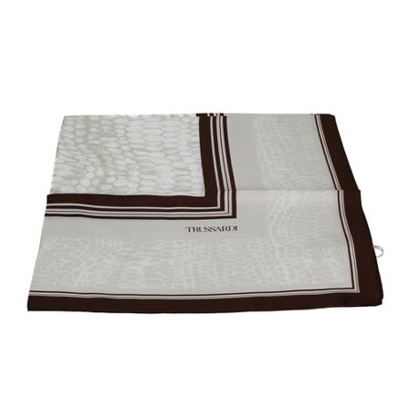 Trussardi, Silky Scarves Beige, unisex, Maat:ONE Size
