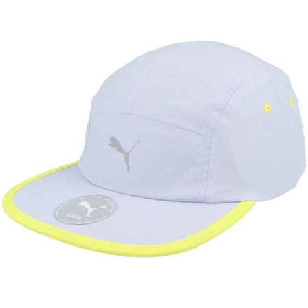 Puma - Grau 5panel Cap - Essential Running Cap Blue 5-Panel @ Hatstore