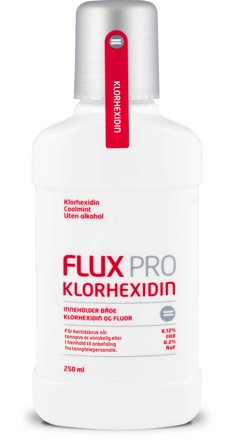 Flux munnskyll m/klorhex+fluor