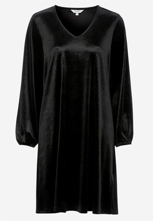 Cellbes of Sweden - V-ringad sammetsklänning - svart - för damer - 38/40