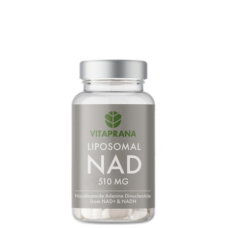 Vitaprana Liposomal NAD+ med NADH 510 mg 30 kapslar