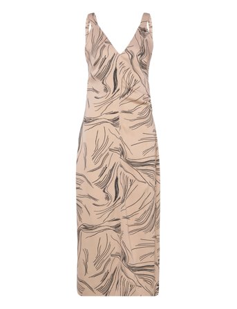 Calvin Klein | Surface Print Slip Dress | 34