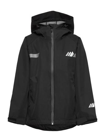 Risøy 2-Layer Technical Rain Jacket Black Skogstad