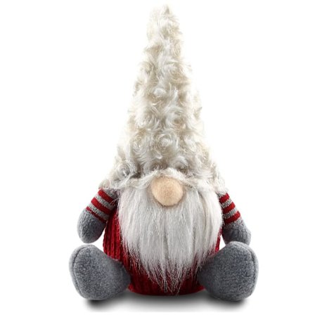 Joulutonttu, pehmotonttu joulun ruotsalaisiin koristeisiin,