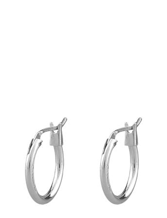 Minna Small Ring Ear Accessories Jewellery Earrings Hoops Silver SNÖ Of Sweden