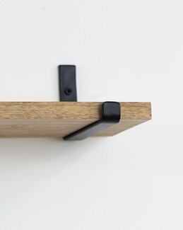 Hylde Str. 30x12,5 cm Hvid Brun