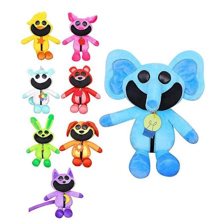 12 " Leende Critters Plysdyr Udstoppede Dyr Pude Dukker Legetøj - Elefant